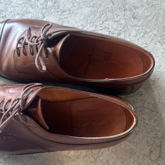 J.M.Weston 🎈Sale🎈brown leather shoes made in France 🇫🇷 - Picture 5 of 8